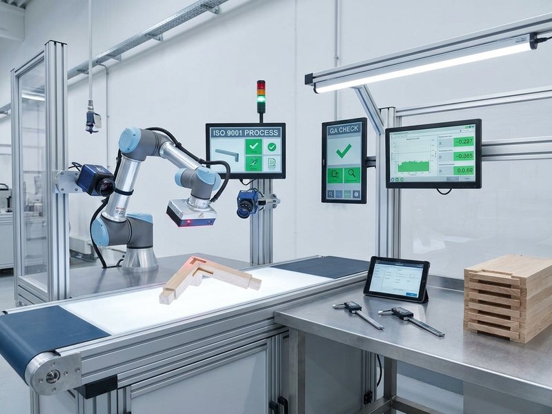Quality control process in SMK Modulars manufacturing facility